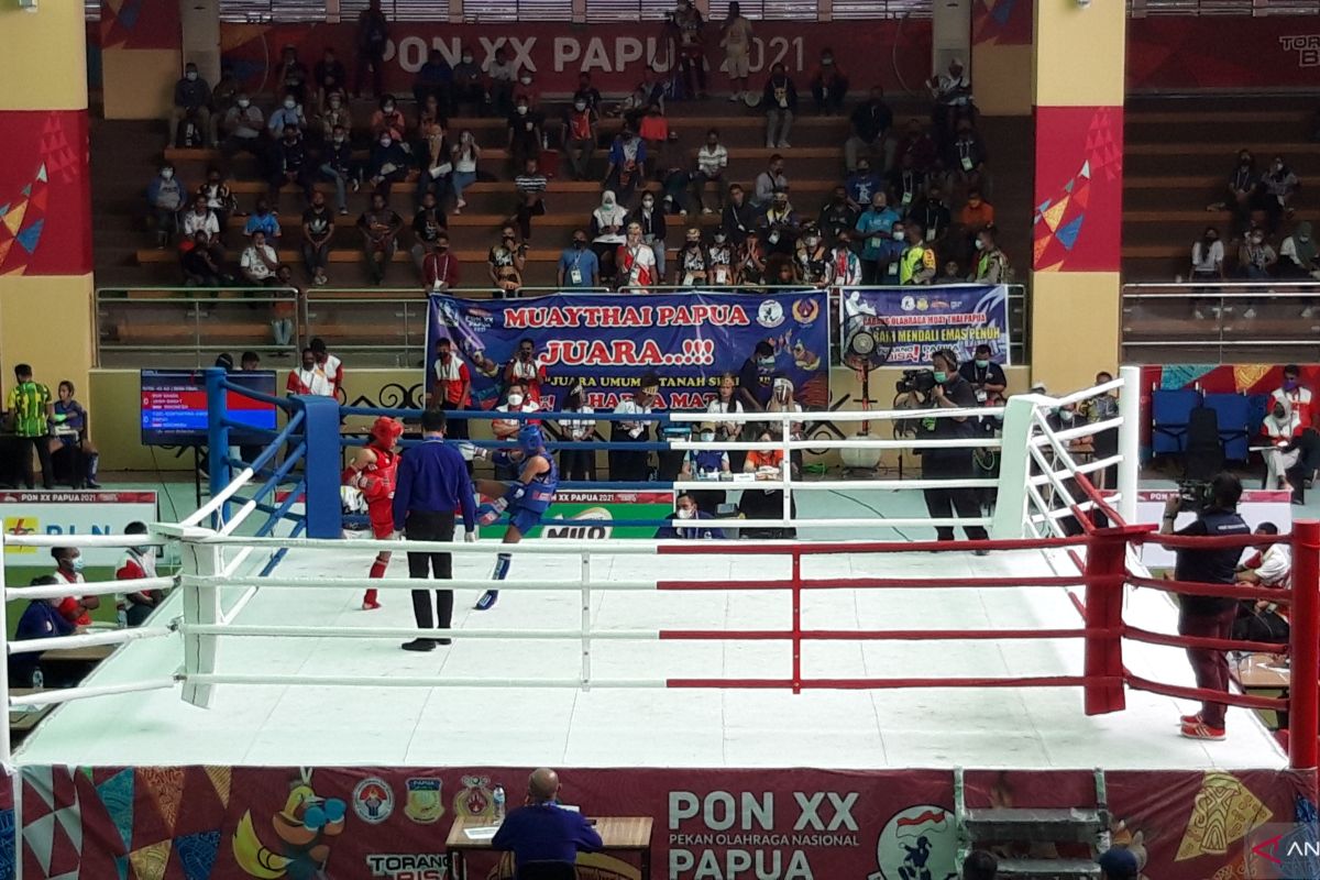 PON Papua - Dua atlet muaythai dari Aceh melaju ke babak final