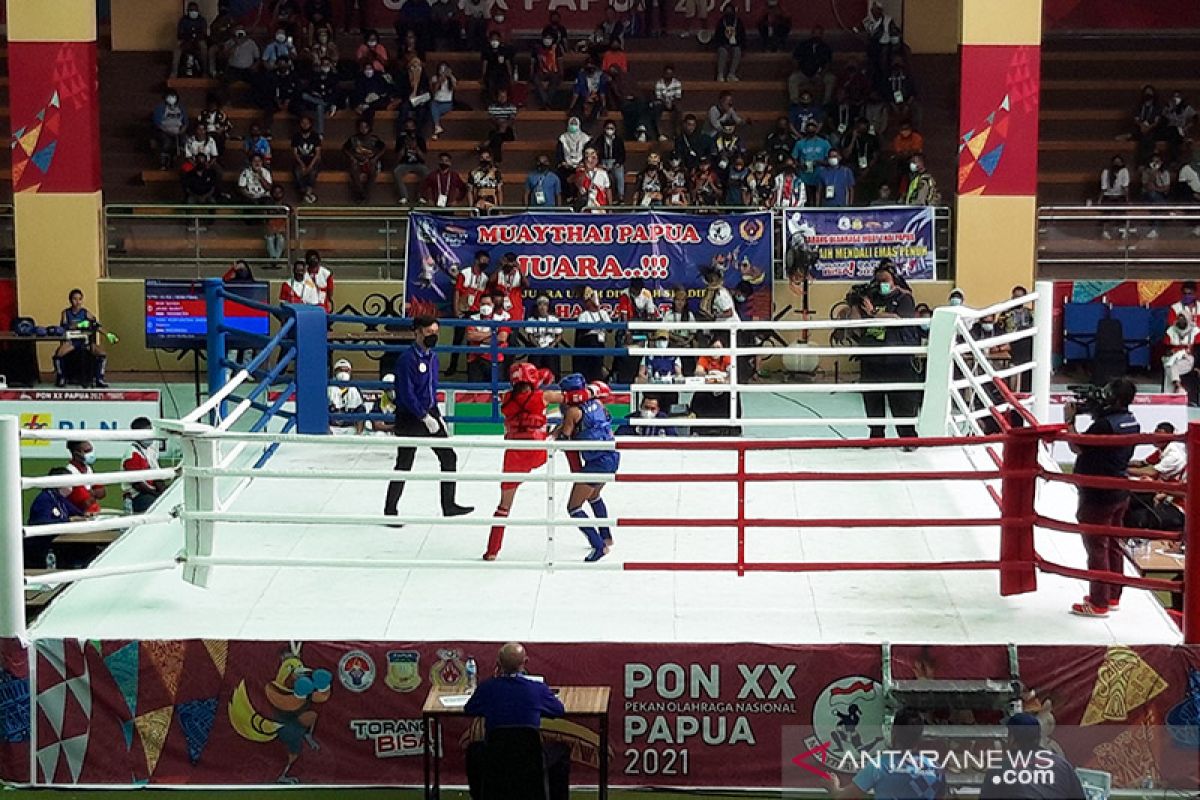 Jawa Barat singkirkan atlet tuan rumah untuk melaju ke final muaythai