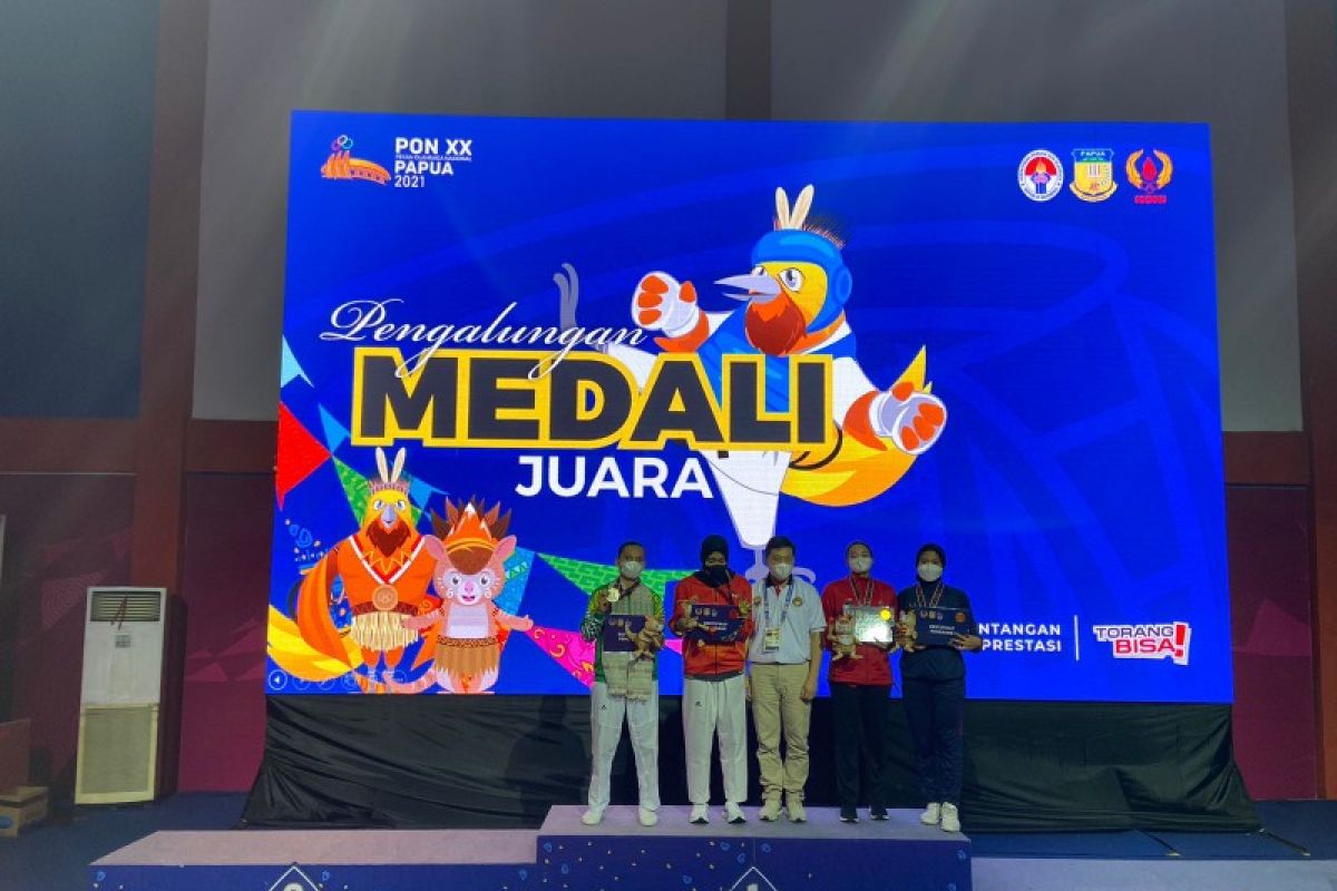 Oppy Ginting sumbang perak taekwondo untuk Sumut di PON XX Papua