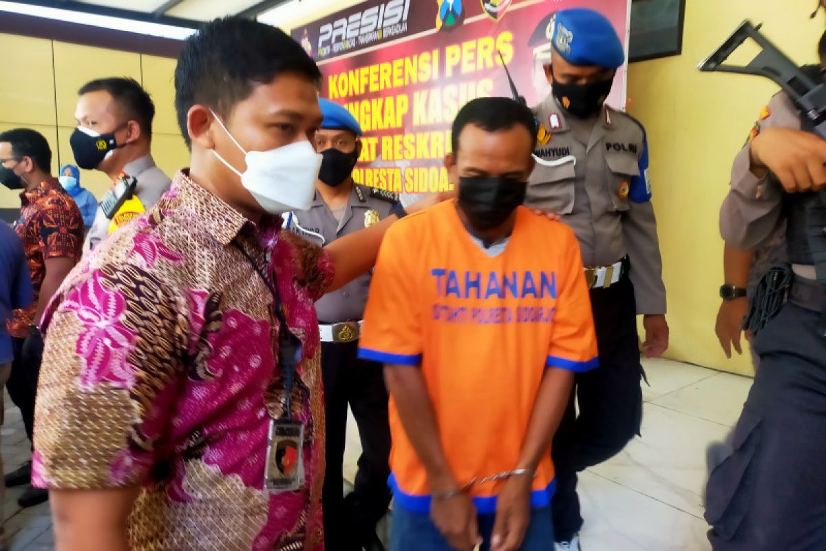 Mantan kades di Sidoarjo korupsi APBDes ditangkap polisi