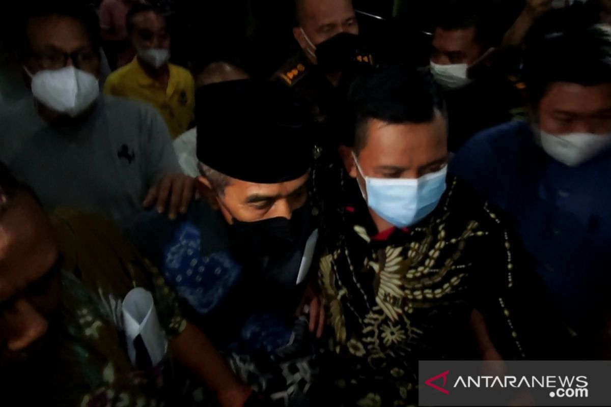 Akhmad Najib resmi di tahan di Rutan Pakjo Palembang