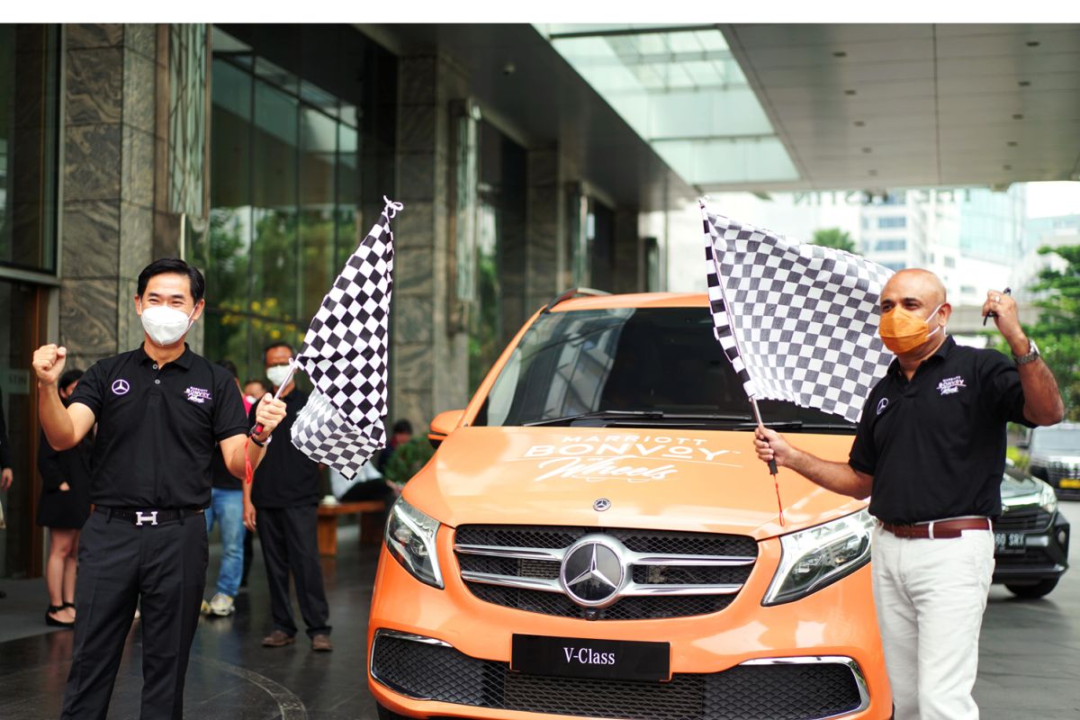 Marriott Bonvoy on Wheels "road trip" lima kota selama sebulan