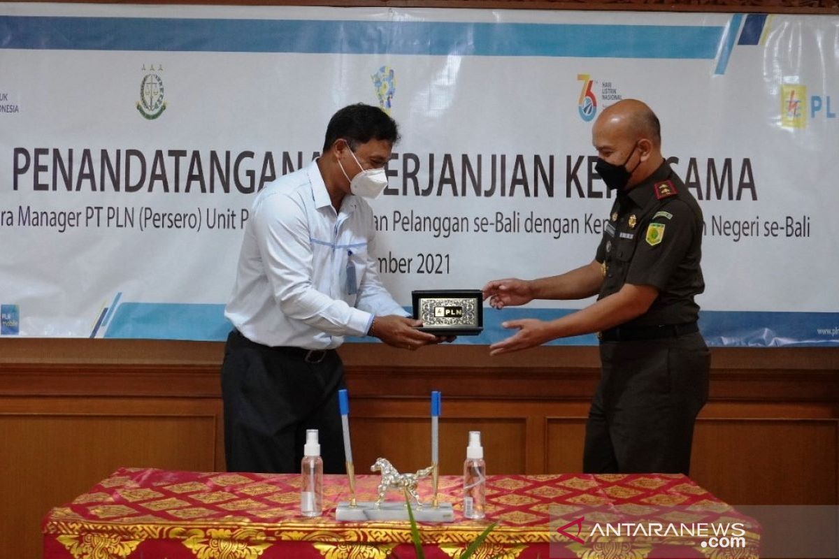 PLN UP3 dan Kejari se-Bali jalin MoU dorong kepatuhan hukum