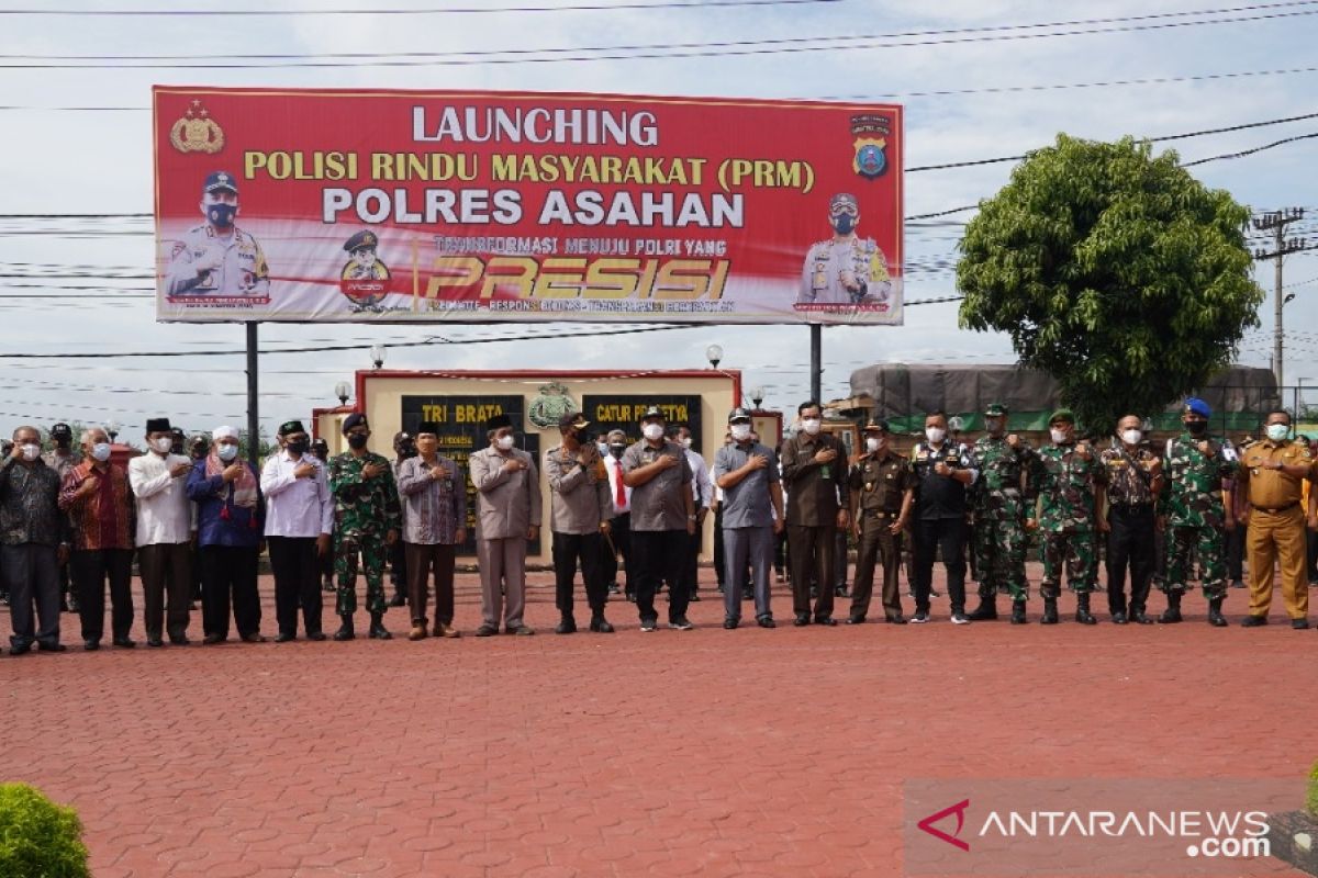 Kapolres Asahan kembali berinovasi launcing PRM