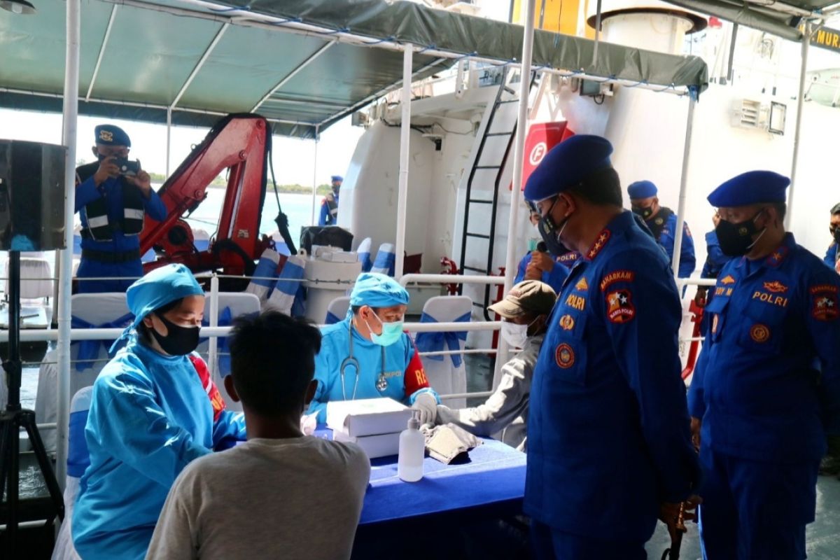 Baharkam Polri dukung vaksinasi jemput nelayan-ABK saat berlayar
