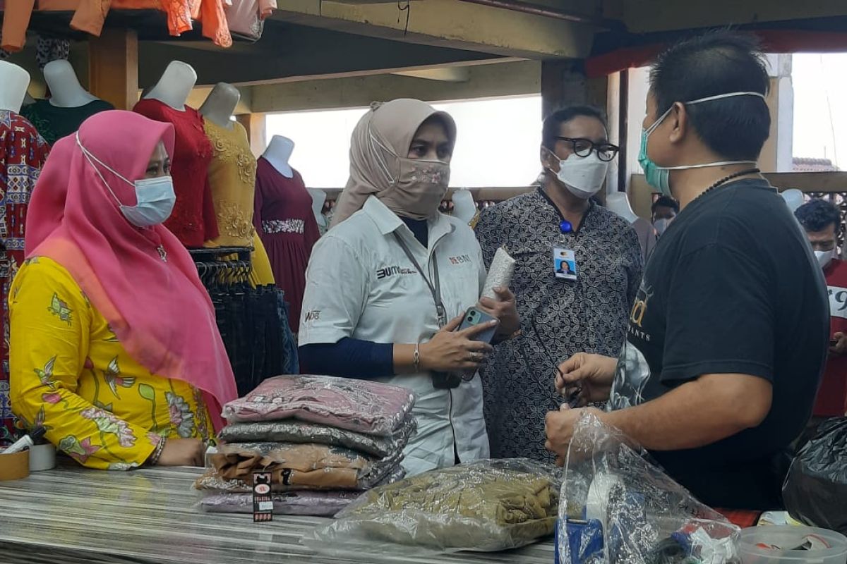 Pasar Kapasan Surabaya berlakukan pembayaran digital mulai November 2021