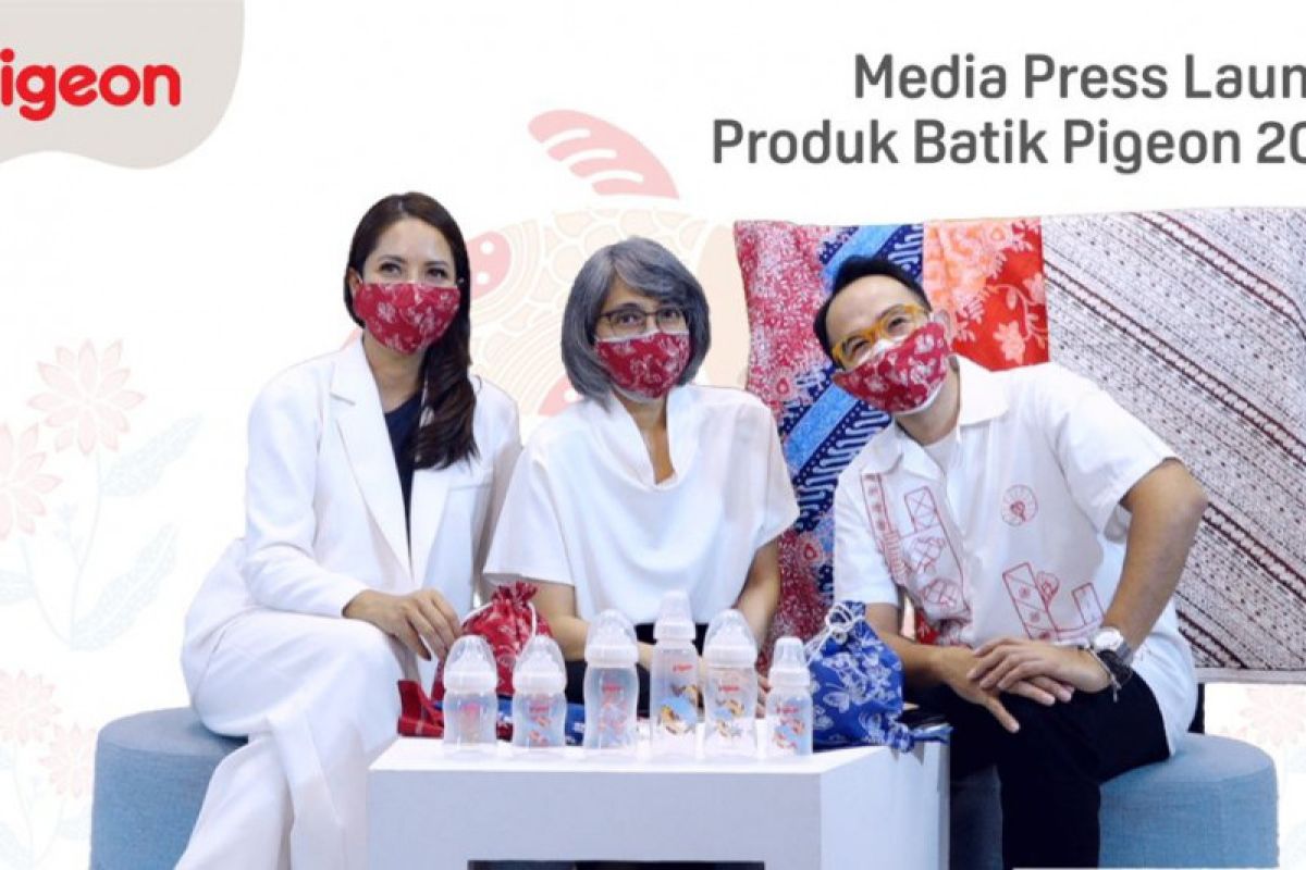 Iwet Ramadhan kolaborasi dengan Pigeon kembangkan botol motif batik