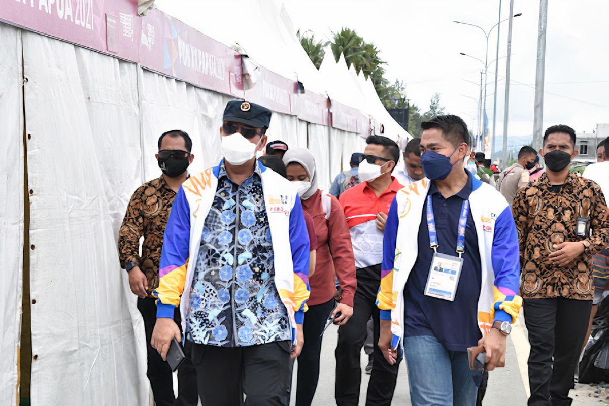 BNPT Head Boy Rafli Amar inspects PON venue in Papua