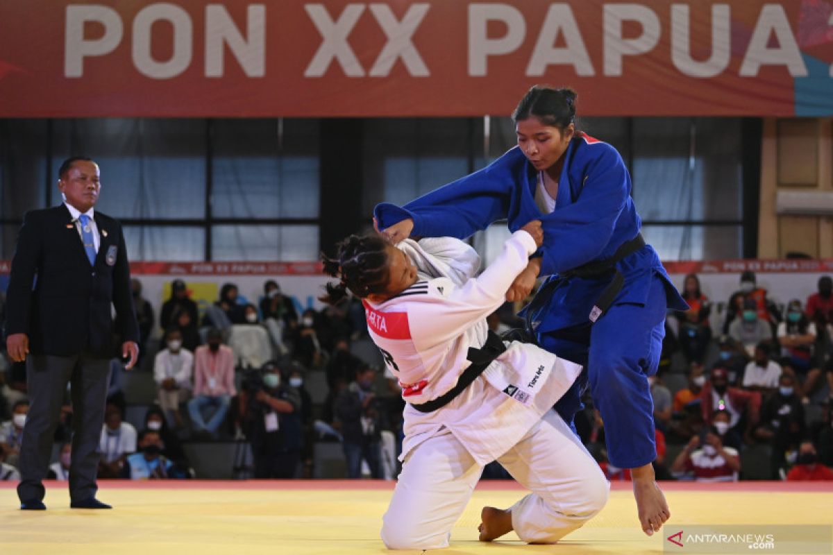 PON Papua - Bali pimpin perolehan medali Judo