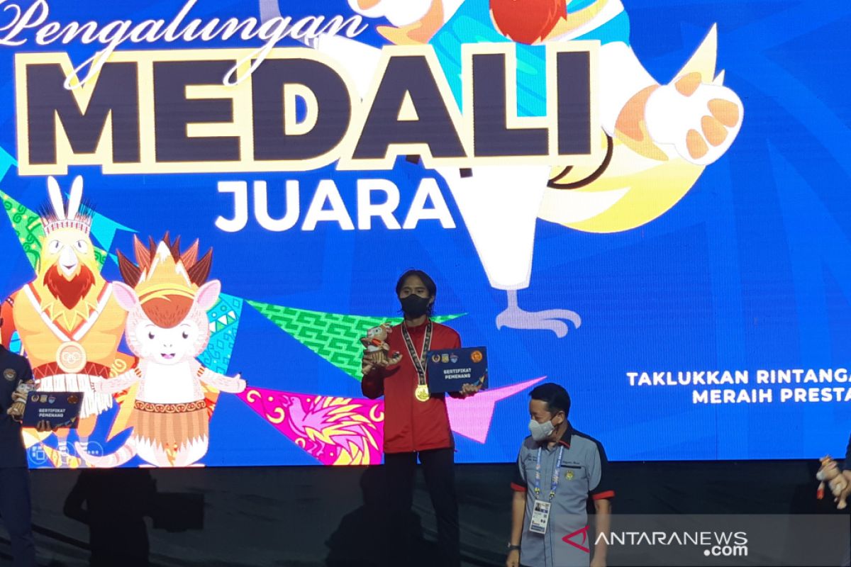 PON Papua - M. Bassam buka kran emas DKI Jakarta  dari taekwondo