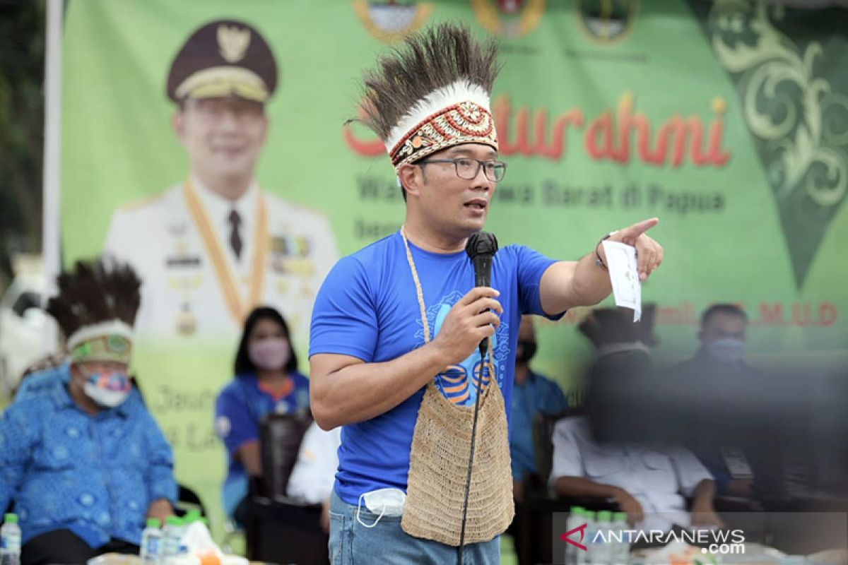 Ridwan Kamil minta Paguyuban Pasundan Papua dukung atlet Jabar di PON