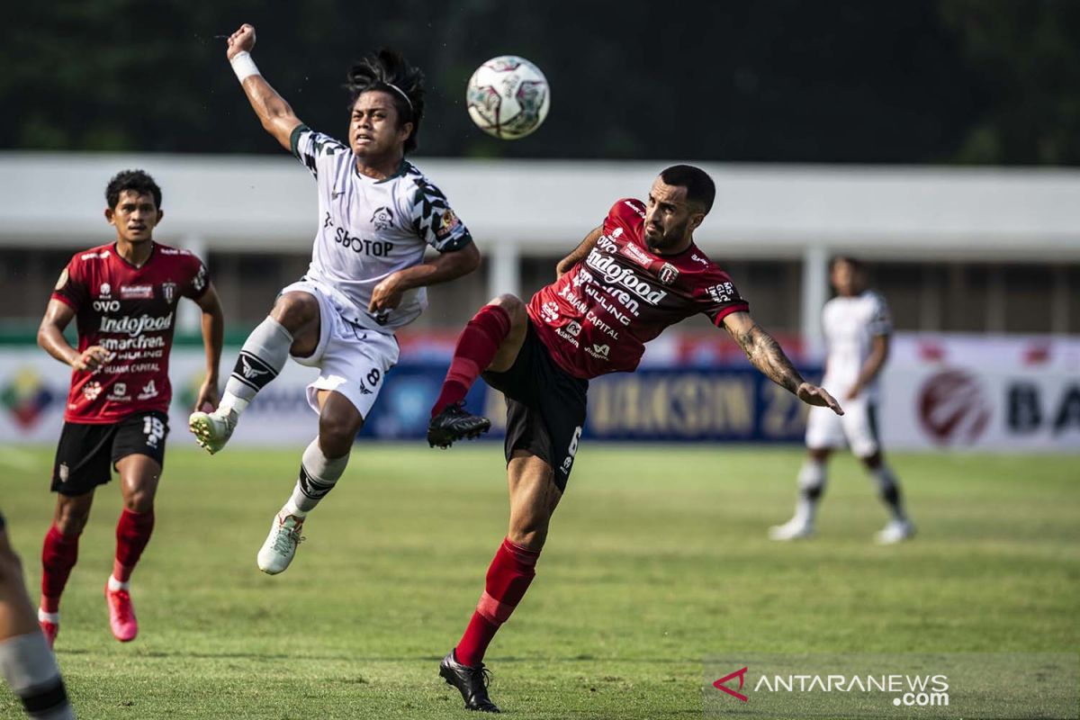 Liga 1 Indonesia : Lerby Eliandry selamatkan Bali United dari kekalahan