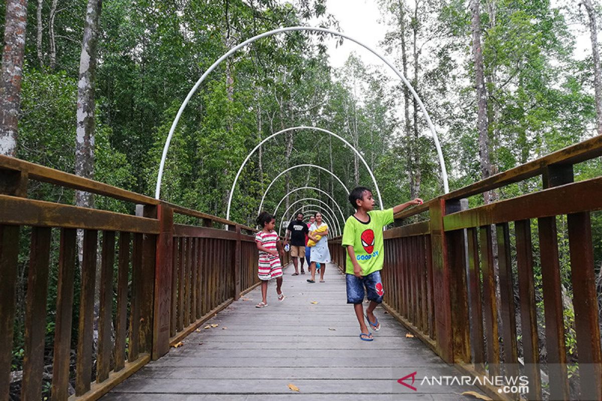 Kunjungan Ecowisata Mangrove Poumako terdongkrak PON Papua