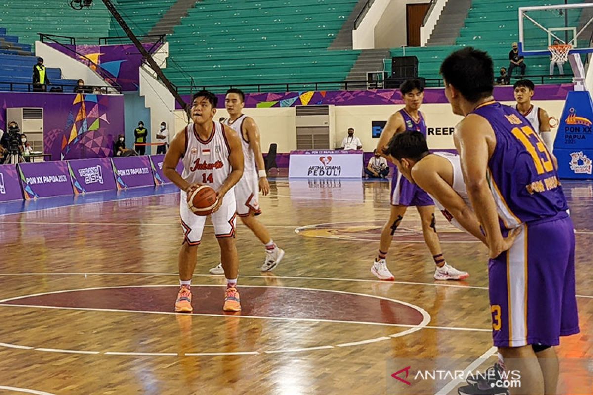 Jadwal pertandingan bola basket Minggu, ada DKI Jakarta versus Jabar