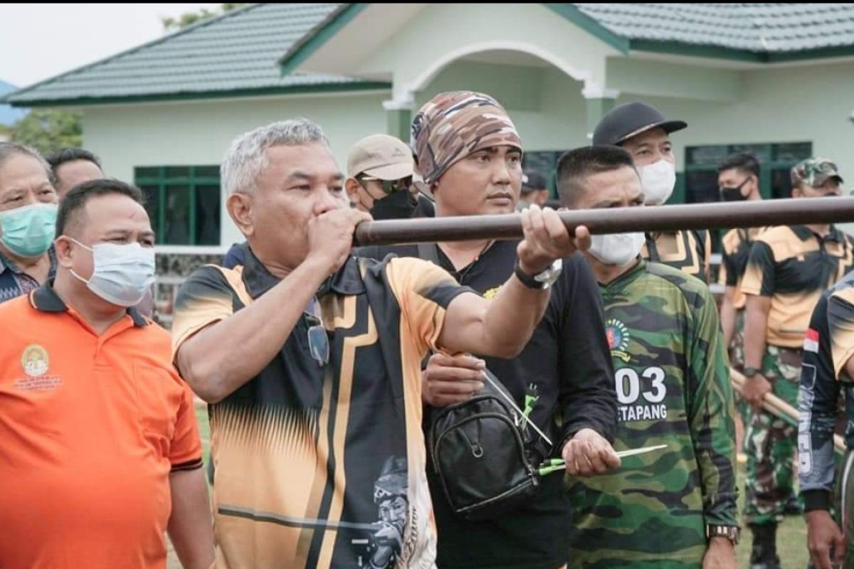 Bupati Ketapang buka lomba sumpit HUT ke 76 TNI