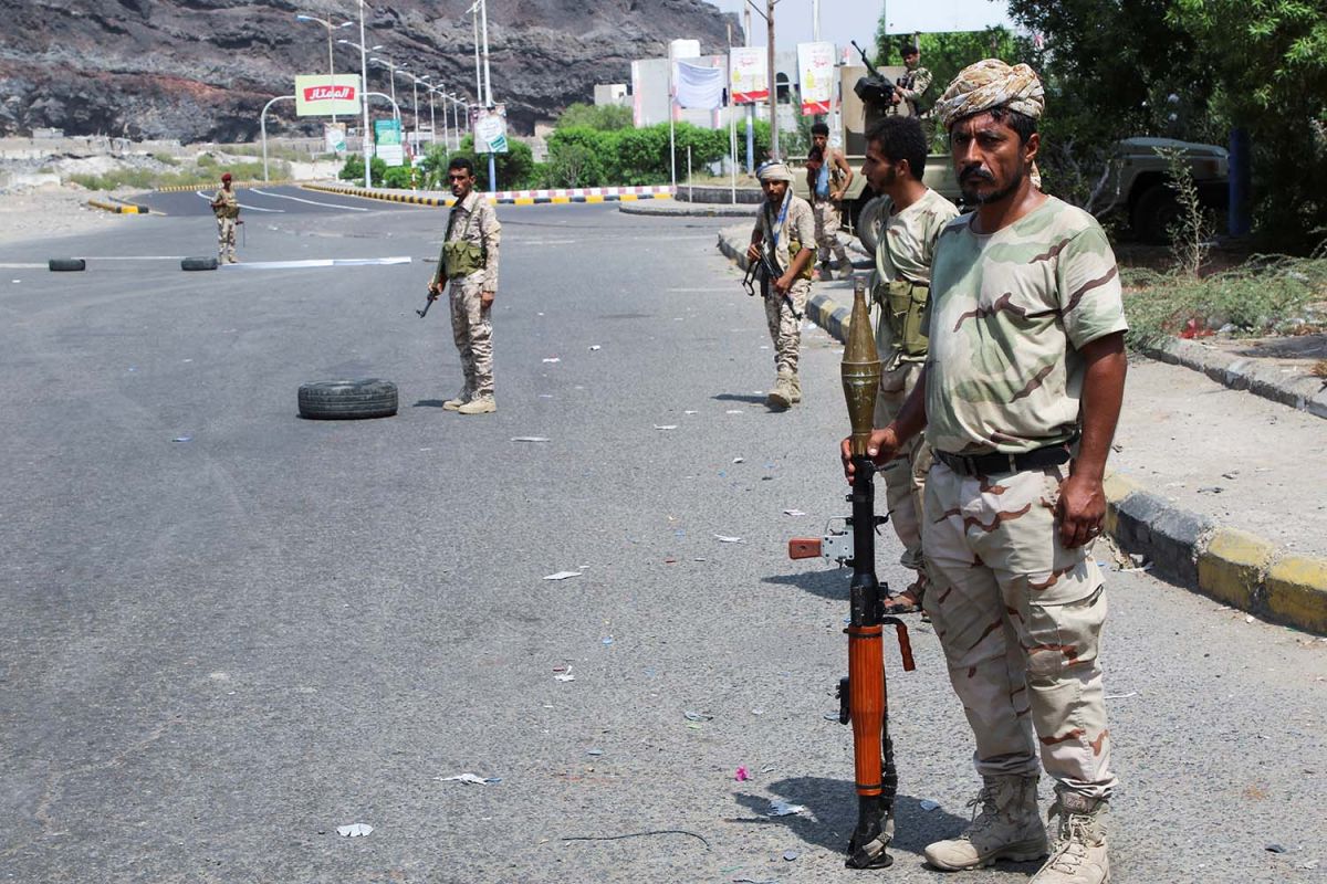 Bentrokan antara pasukan separatis tewaskan empat petempur di Yaman