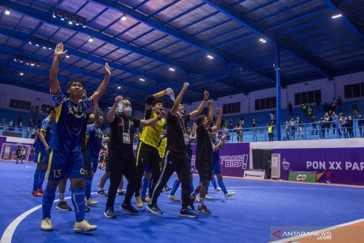 Final lawan Papua, tim futsal Jabar ingin buktikan bukan hanya jago kandang