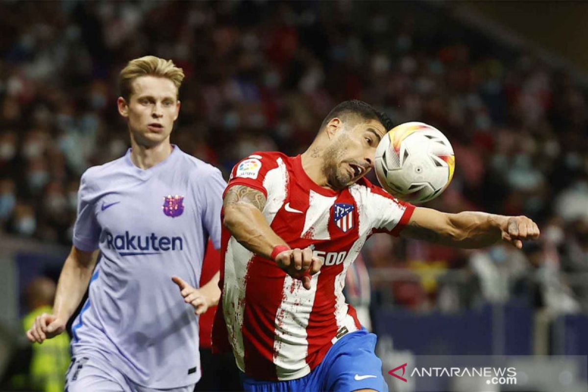 Liga Spanyol: Suarez dikabarkan ingin bertahan di Atletico lebih lama