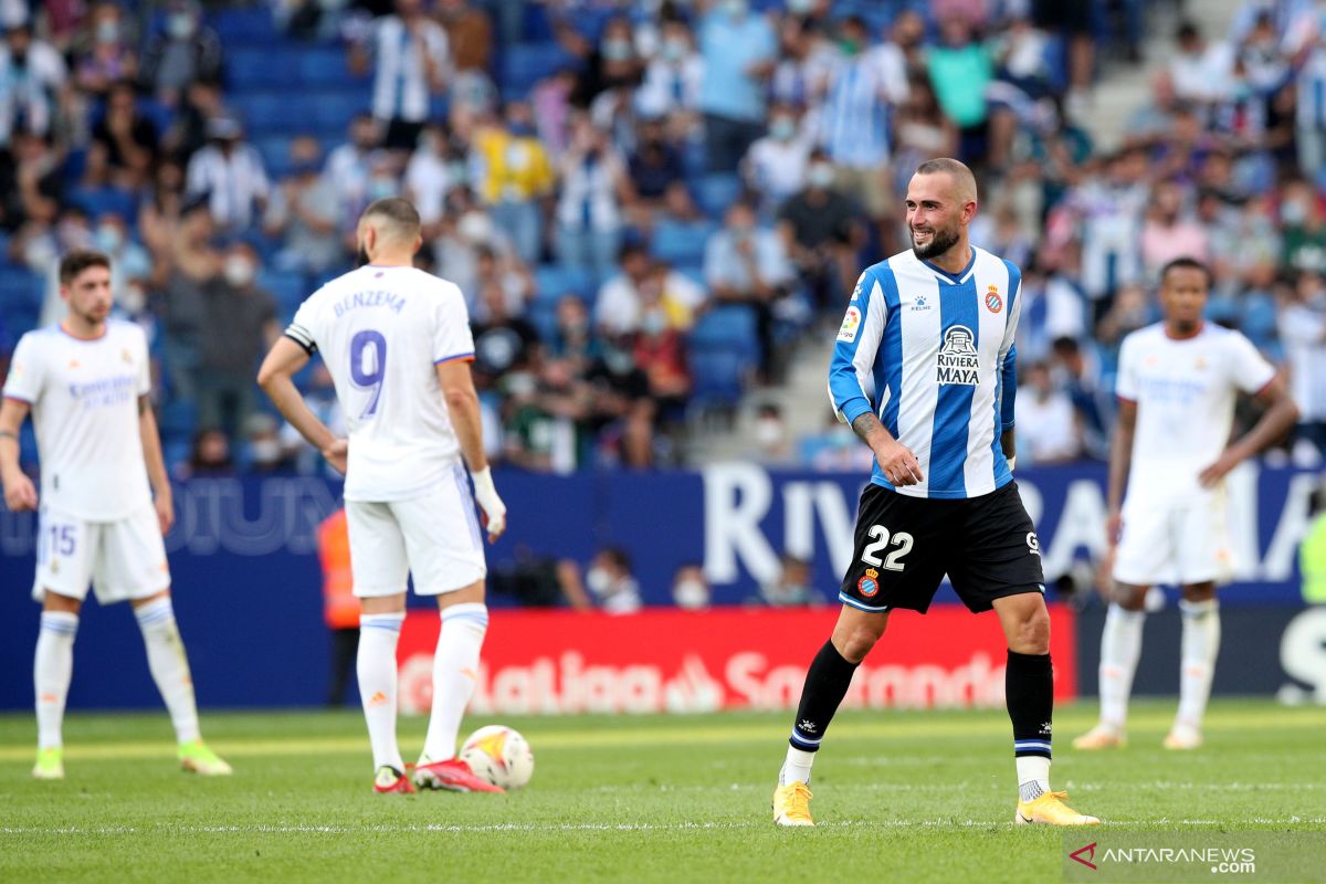 Real Madrid ditundukkan Espanyol 1-2