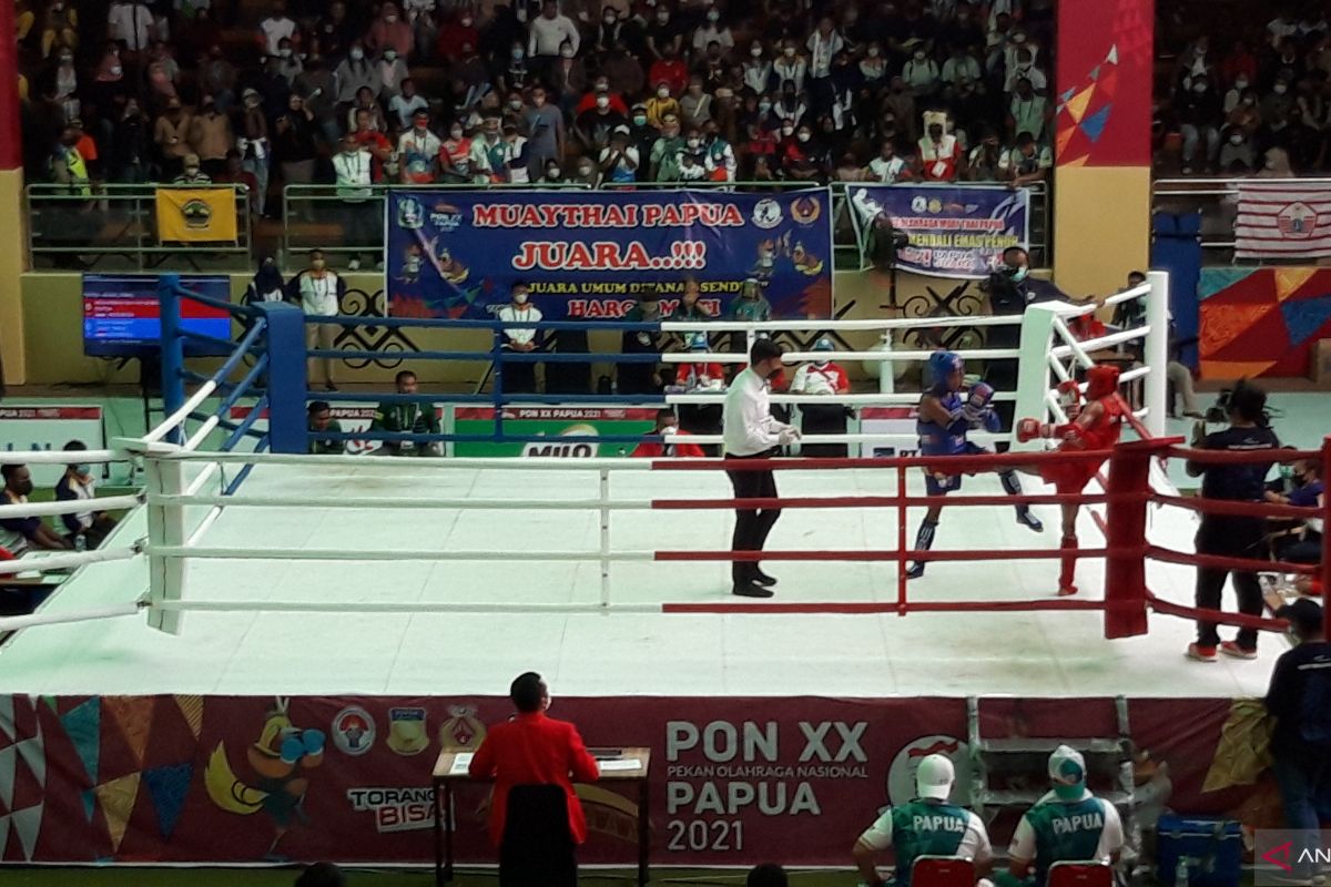 Jabar, Jateng dan Sulsel sabet emas muaythai, Papua perak