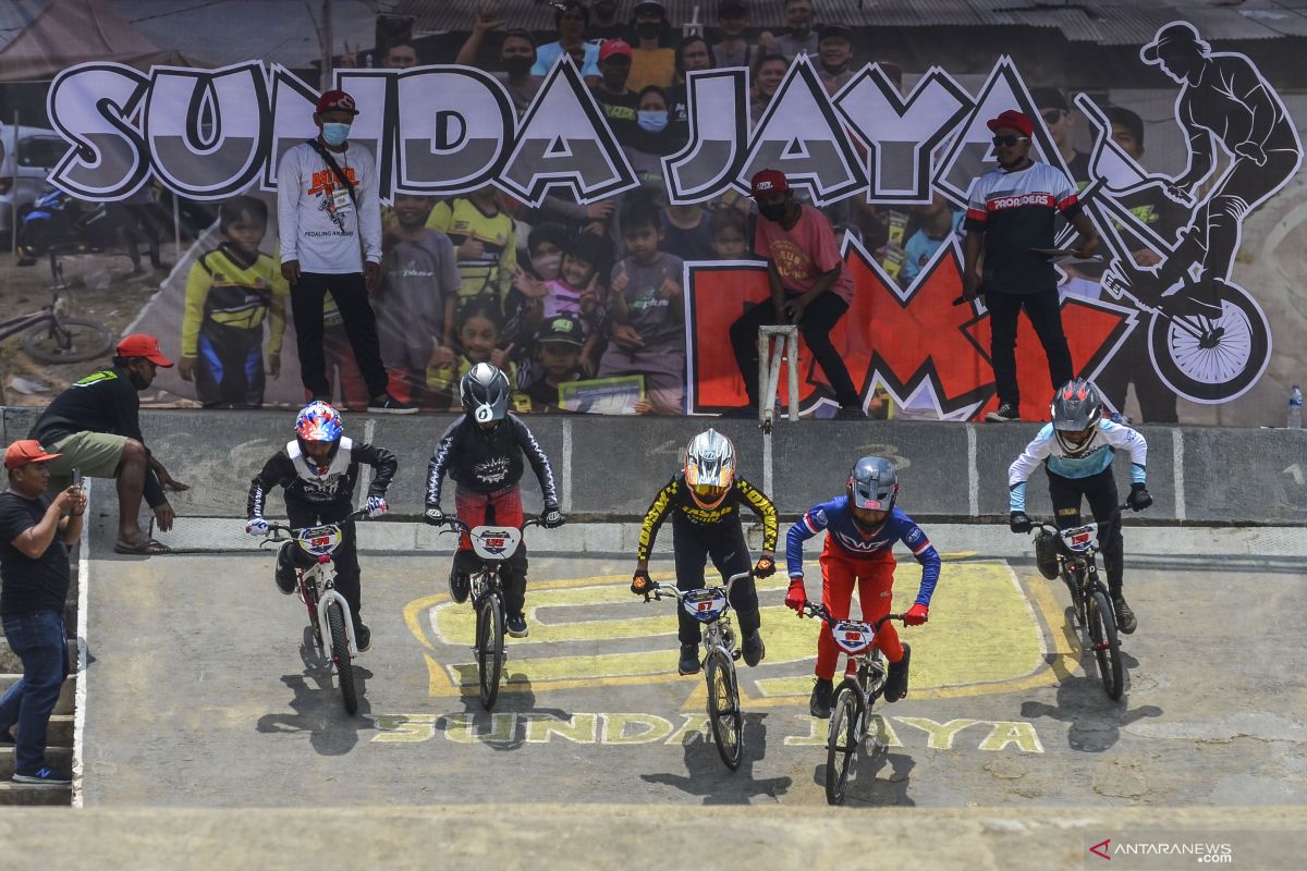 Atlet junior Indonesia menunjukkan progres di Piala Dunia BMX 2021