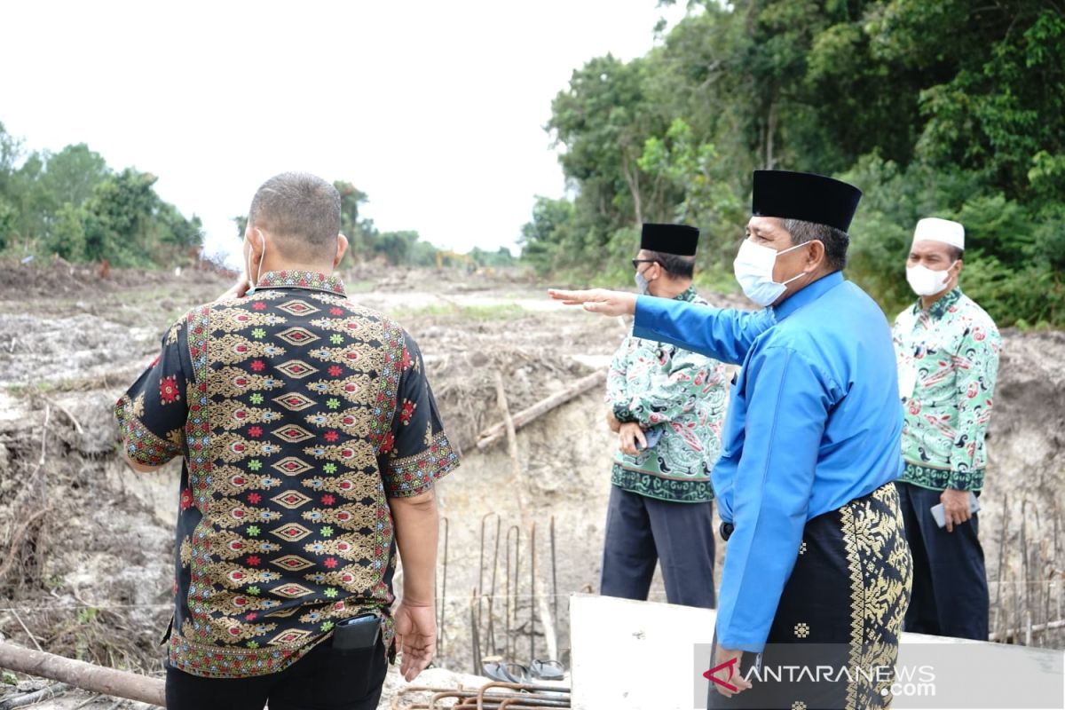 Tunjang pariwisata, Pemkab Siak bangun jalan 1,5 km