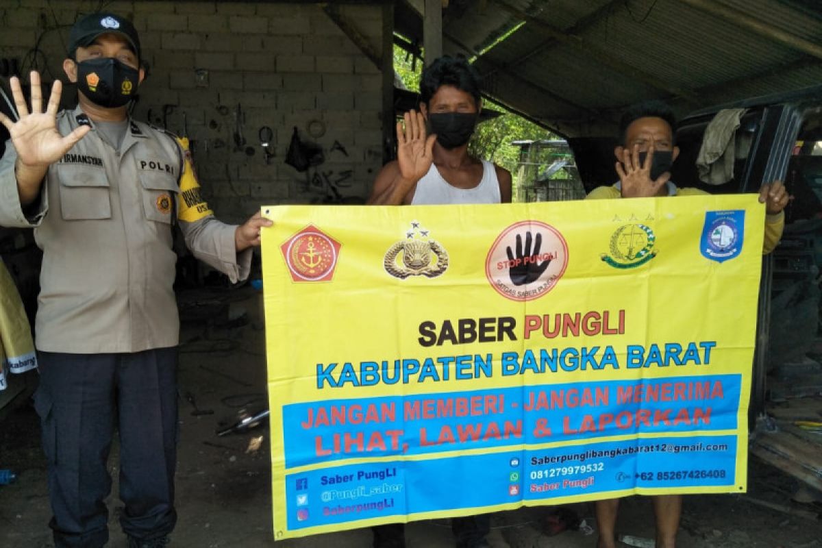 Polisi Bangka Barat sosialisasi cegah pungutan liar hingga pelosok