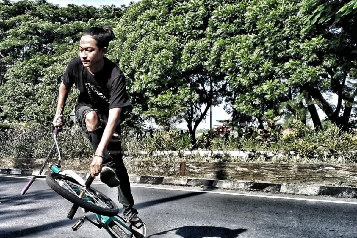 Komunitas BMX Lombok menggelar "Street Jam Vol 1"
