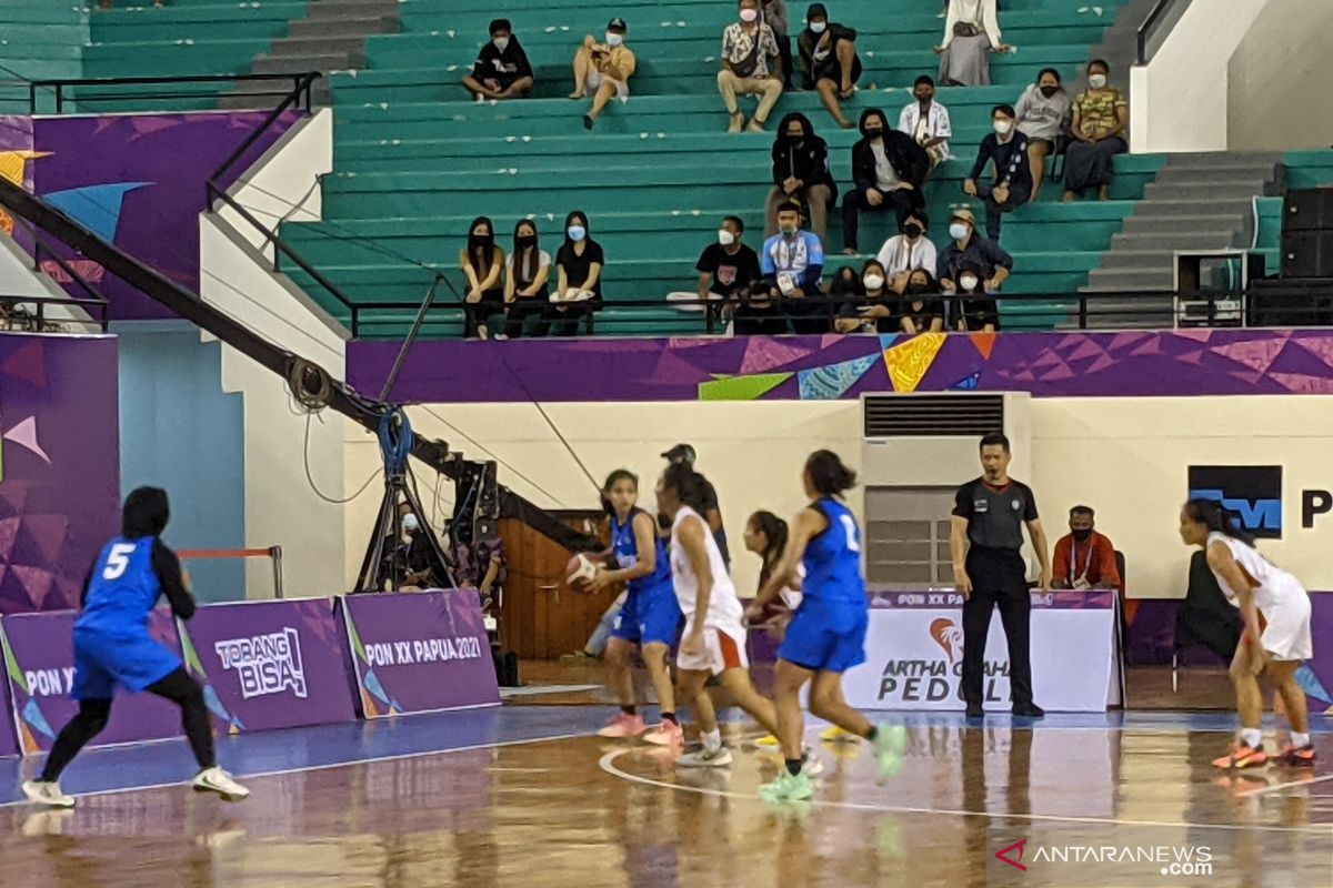 Bali kunci  tempat di semifinal  basket putri setelah tundukkan Jateng