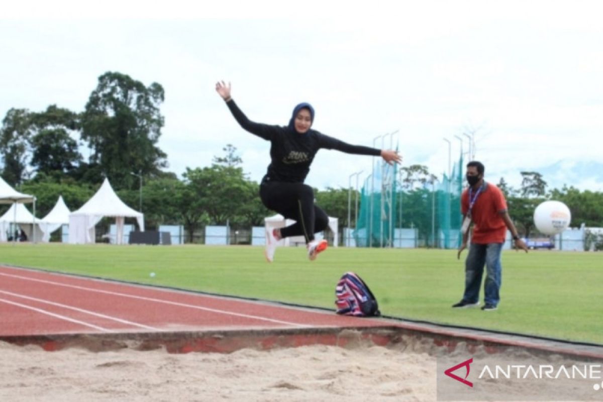 Atlet atletik Kaltara terus matangkan persiapan untuk laga