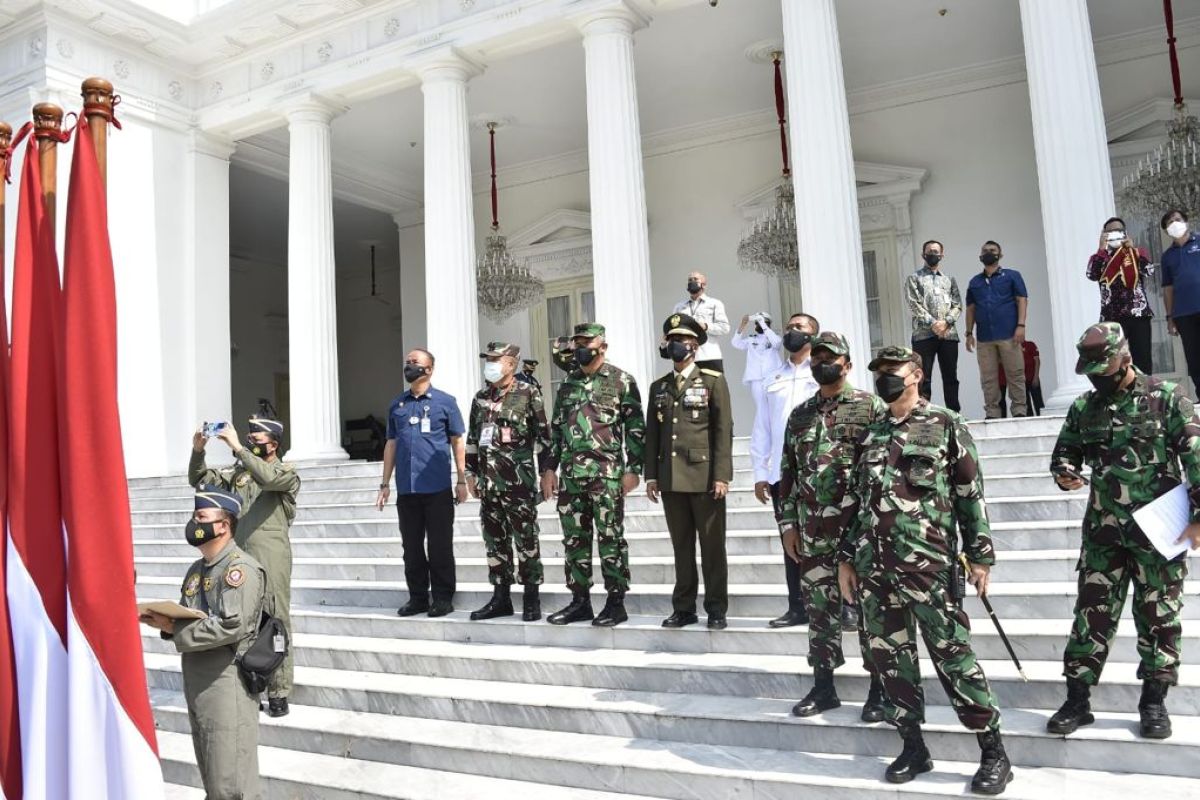 HUT TNI ke-76 akan menggelar 112 alutsista di sekitar Istana Merdeka