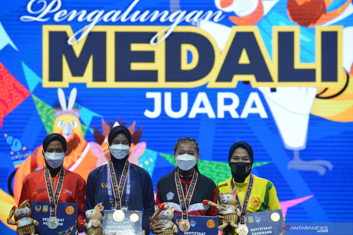 Peraih medali emas taekwondo hari kedua, Jawa Barat mendominasi