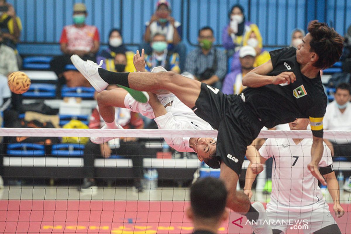 Gorontalo-Jateng berhadapan di final takraw putra regu event PON Papua