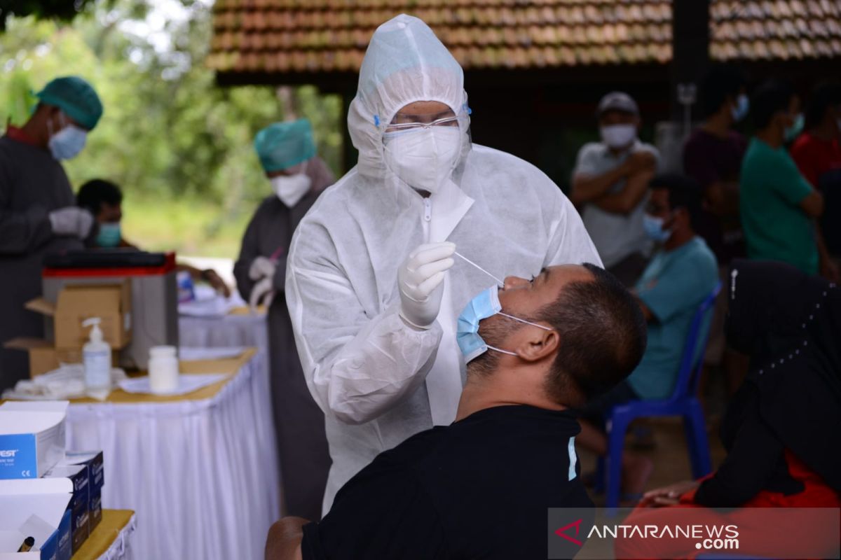 Bupati Bangka apresiasi PT Timah gelar vaksinasi COVID-19 massal