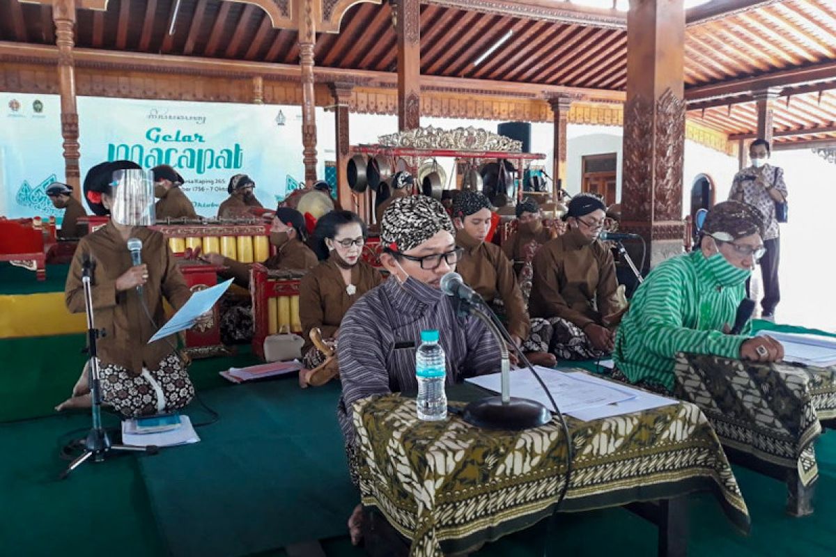 Seniman sastra macapat turut meriahkan HUT ke-265 Kota Yogyakarta