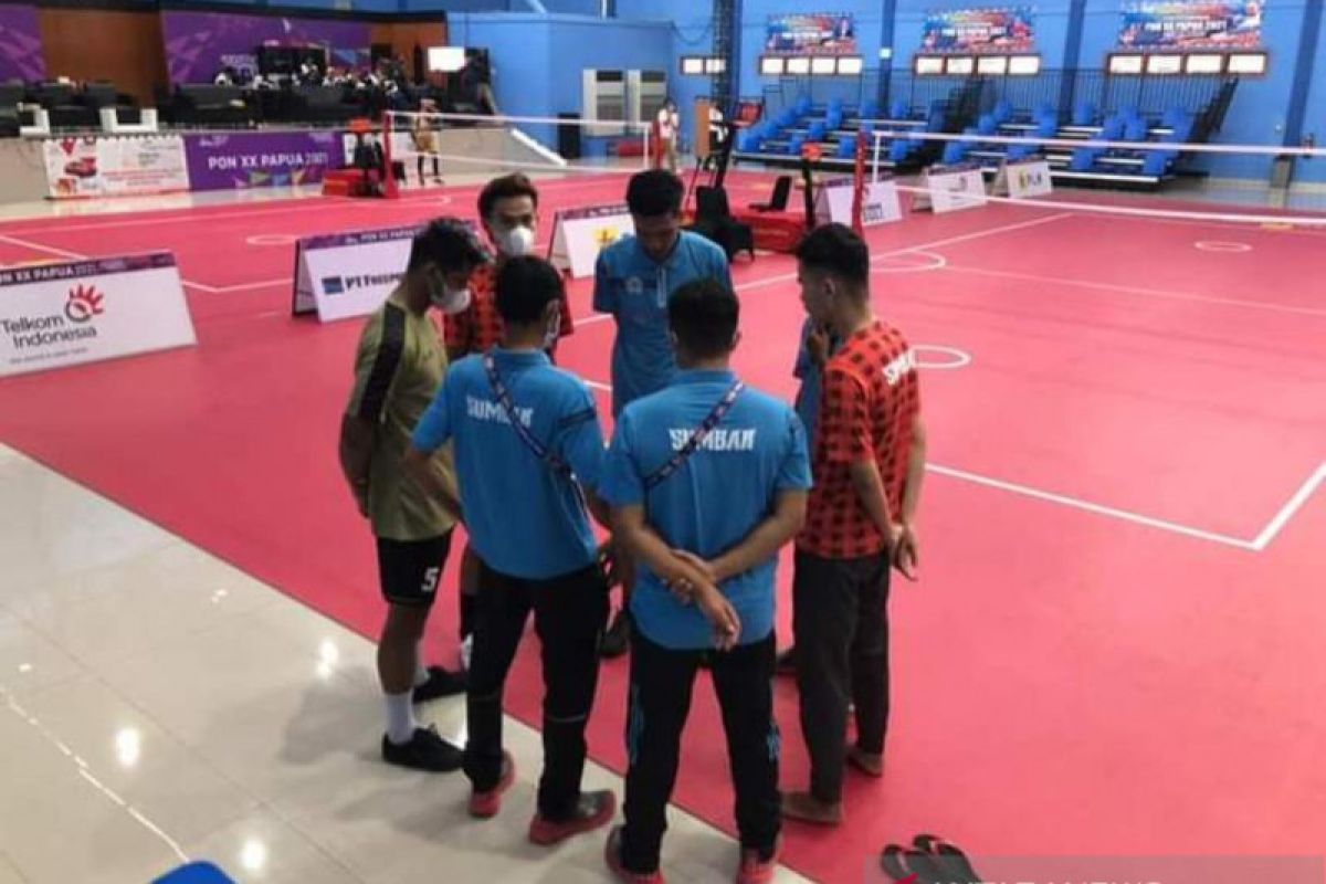 PON Papua, Kalah dari Gorontalo Sepak Takraw Sumbar raih medali perunggu