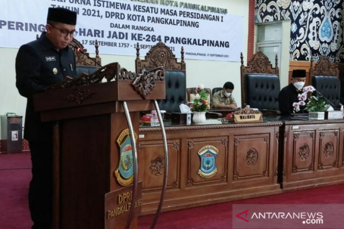 Pemkot Pangkalpinang ajukan baru dua Raperda untuk tingkatkan PAD