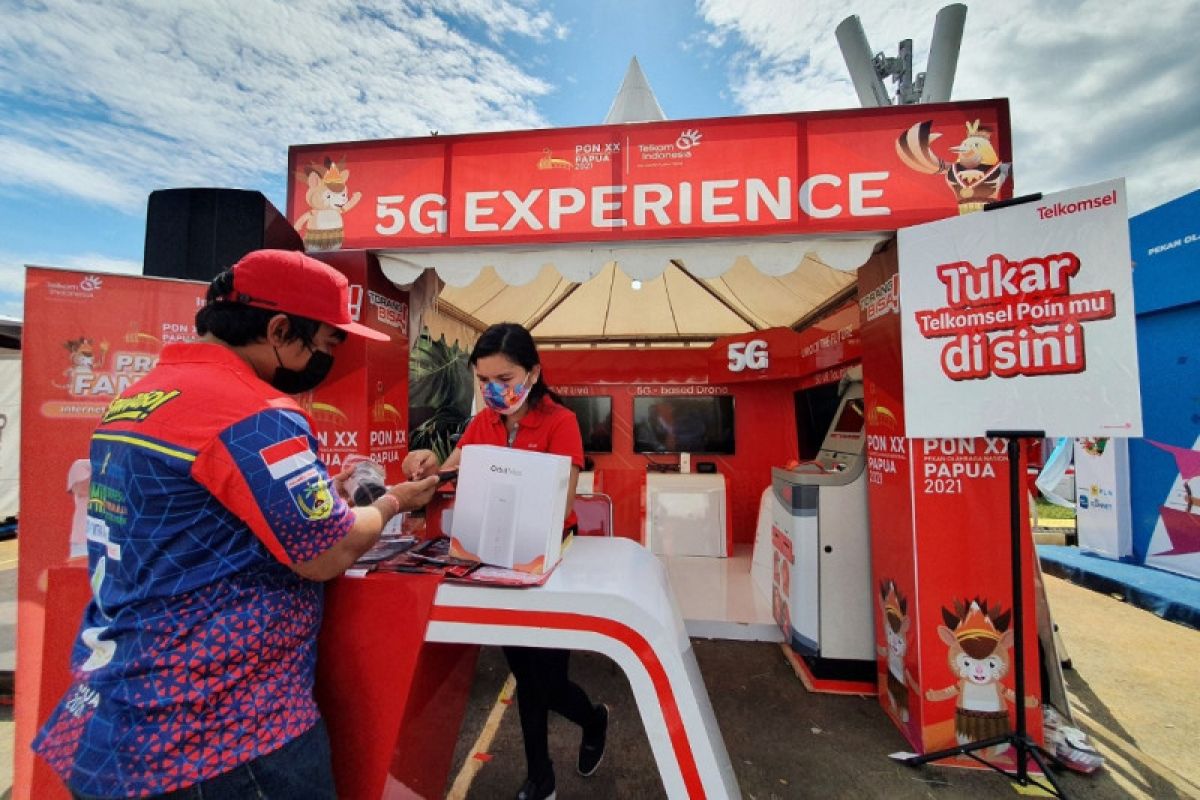 Telkomsel hadirkan akses 5G pertama di Papua