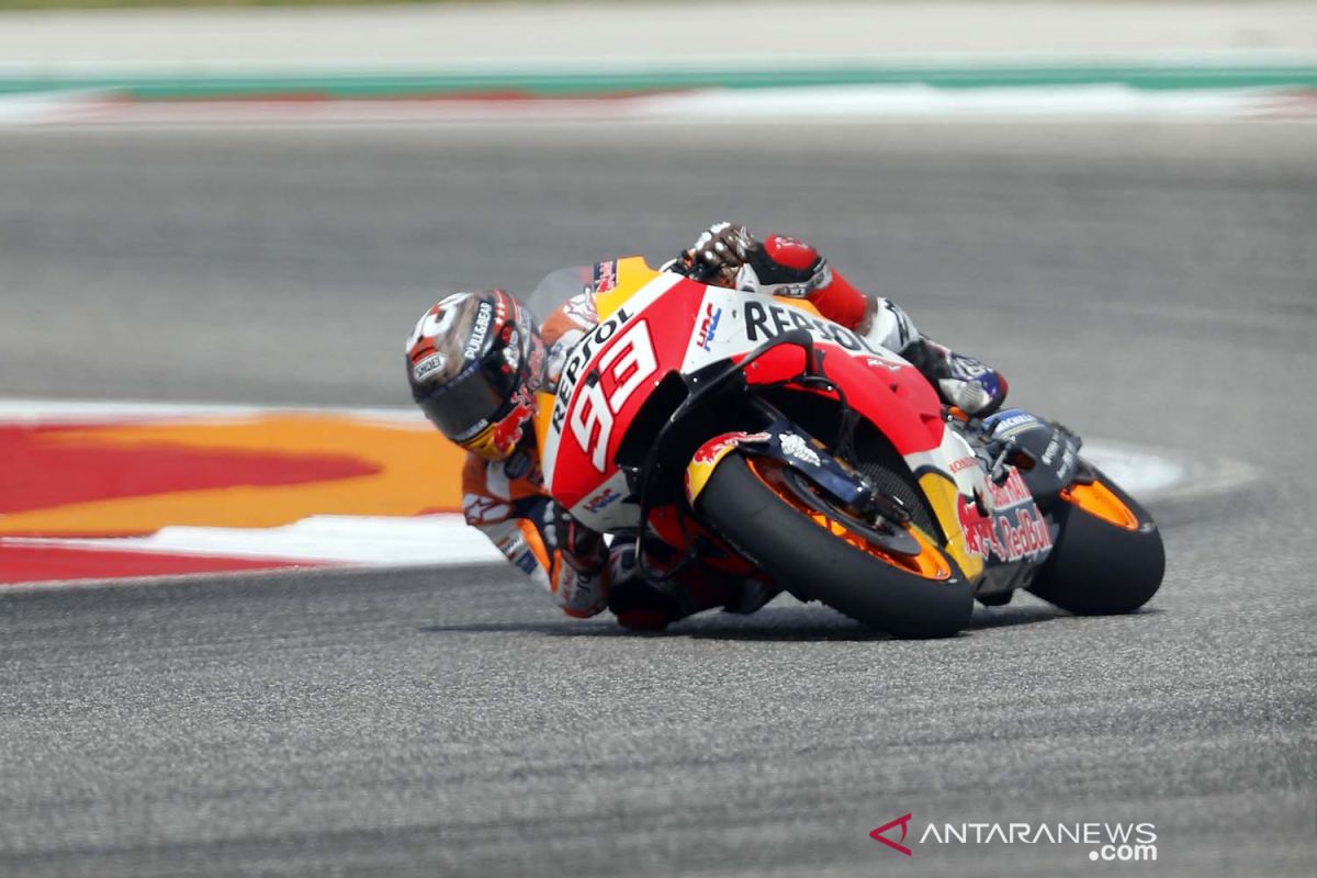 Marc Marquez kembali berlatih sembari memulihkan diri