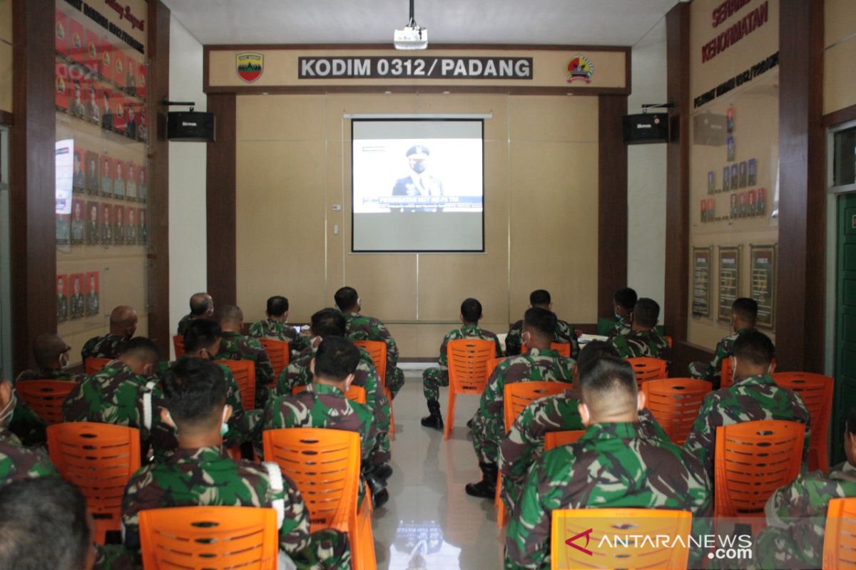 Kodim 0312/Padang tumbuhkan semangat bela negara generasi muda