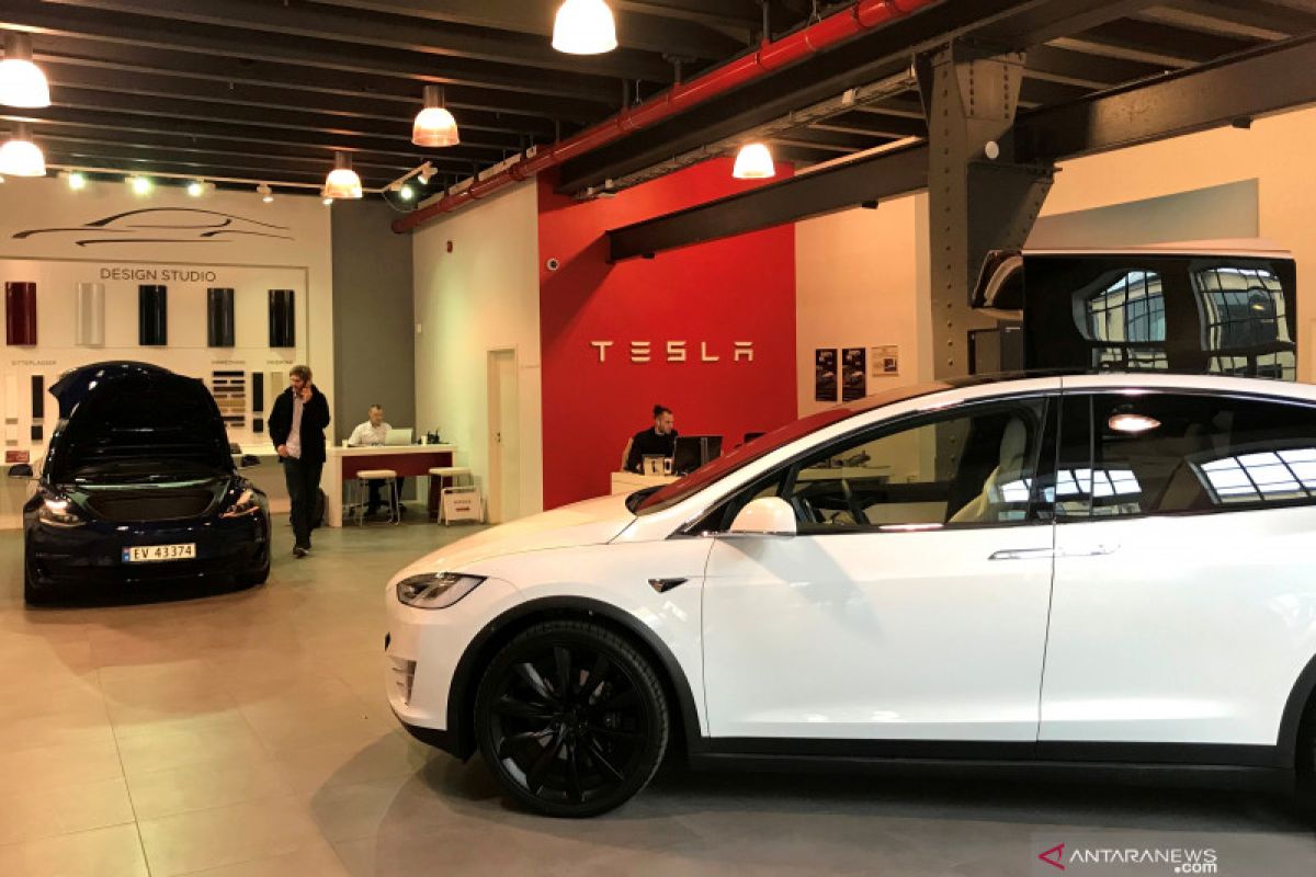Penjualan mobil di Norwegia didominasi EV, Tesla paling diminati