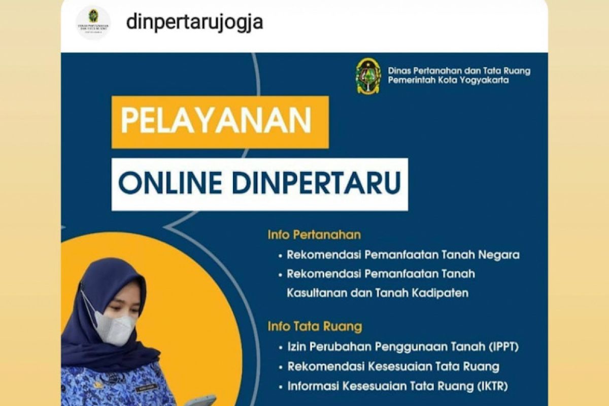 Yogyakarta offers online land and spatial planning services