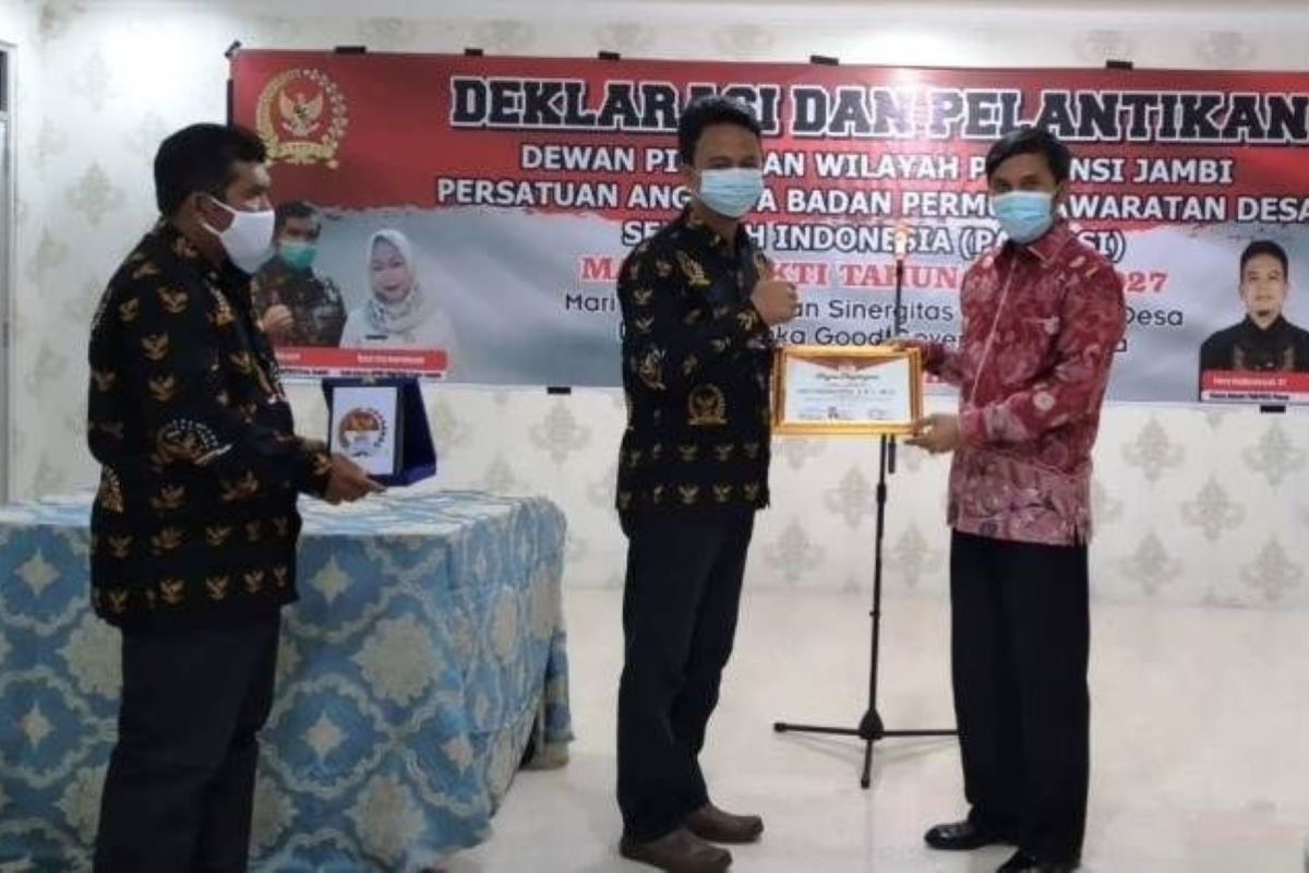 Ketua DPRD dinobatkan sebagai bapak BPD Provinsi Jambi