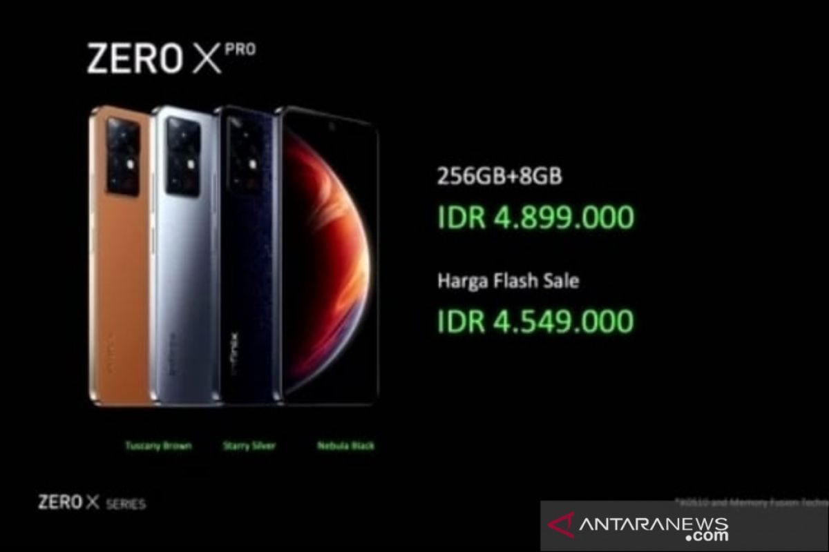 Infinix Zero X Series resmi  meluncur di Indonesia