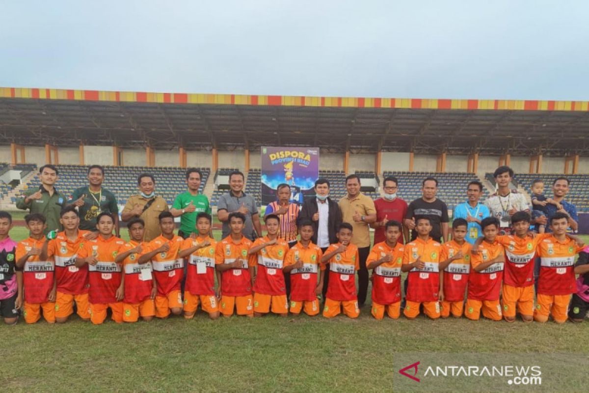 Piala Gubernur Group D, Meranti pesta 6 gol ke gawang Inhil untuk melaju ke semifinal