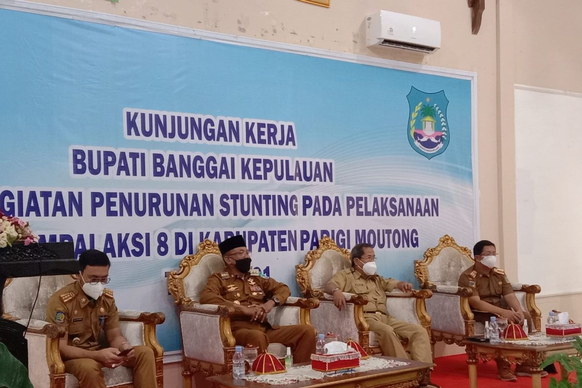 Kabupaten Banggai Kepulauan pelajari strategi penurunan "stunting" Parigi Moutong