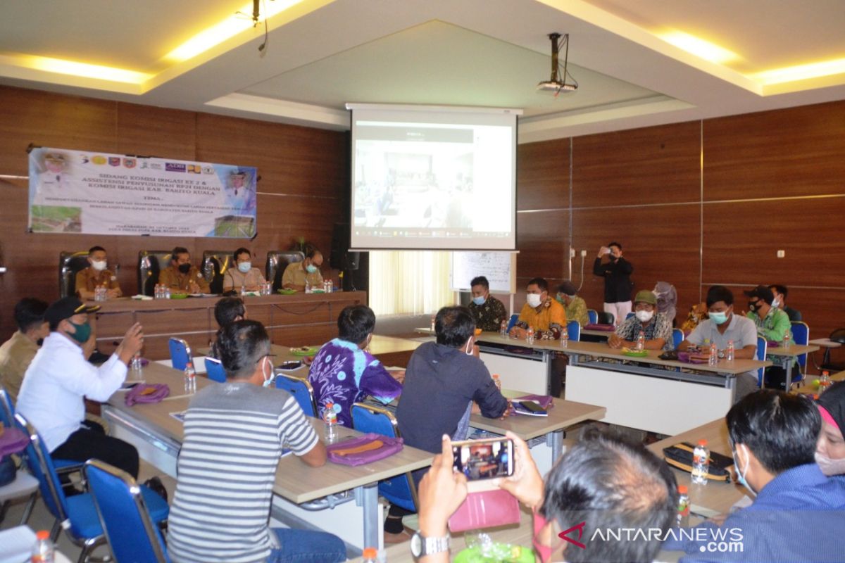 35 peserta ikuti sidang komisi irigasi ke-2 Dinas PUPR Batola