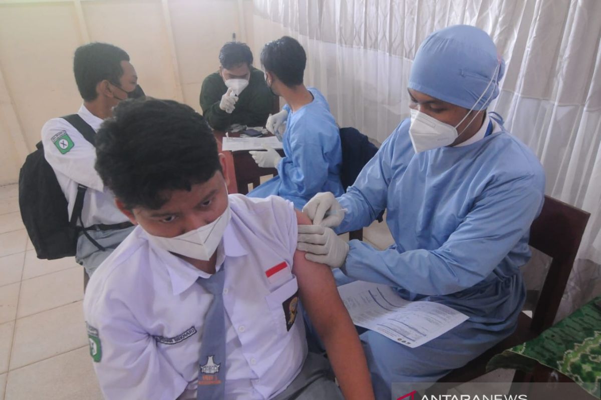 Polda Kalsel siapkan 500 dosis vaksin perhari bagi pelajar di Kalsel