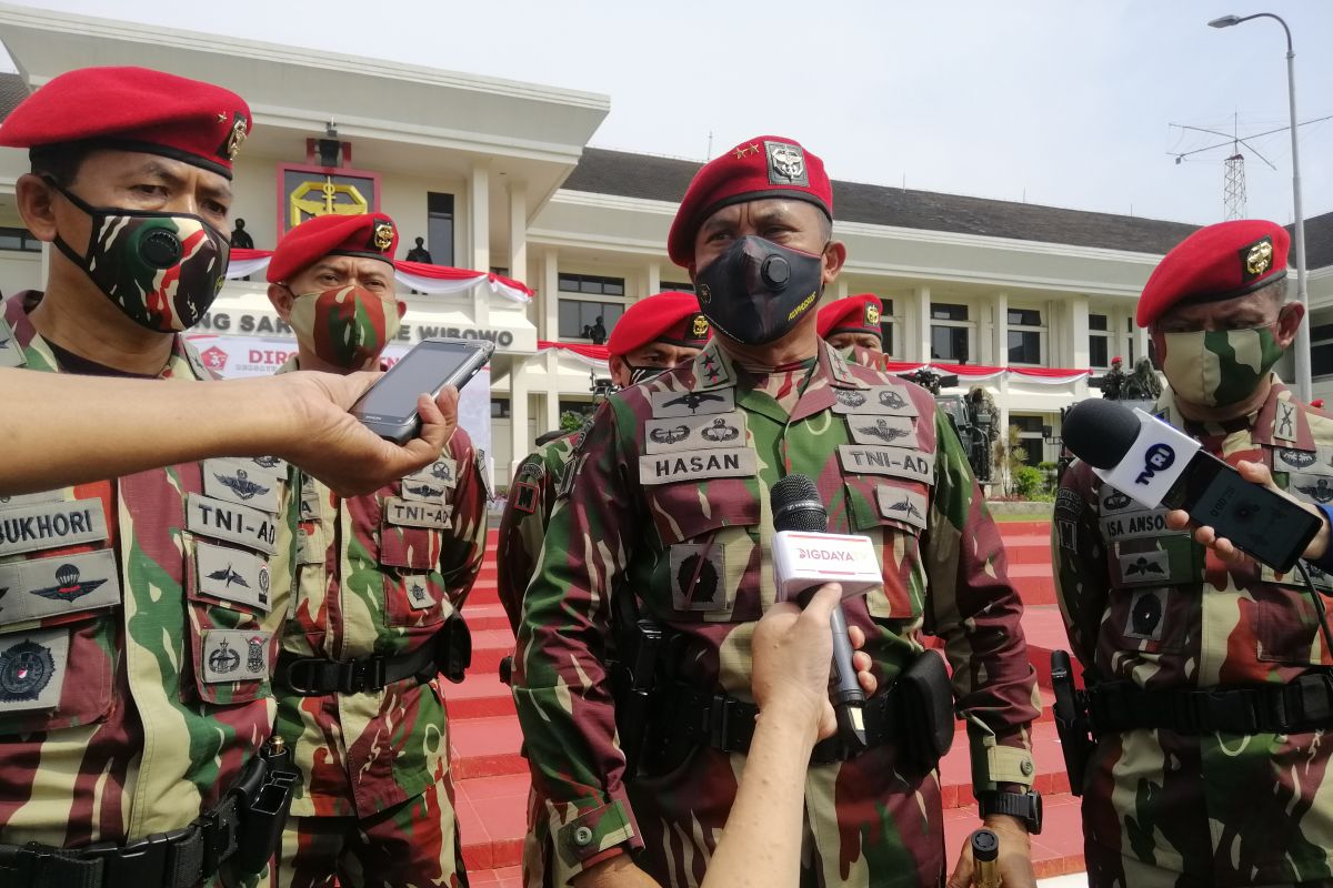 Danjen Kopassus harapkan TNI tetap jadi instansi terbaik