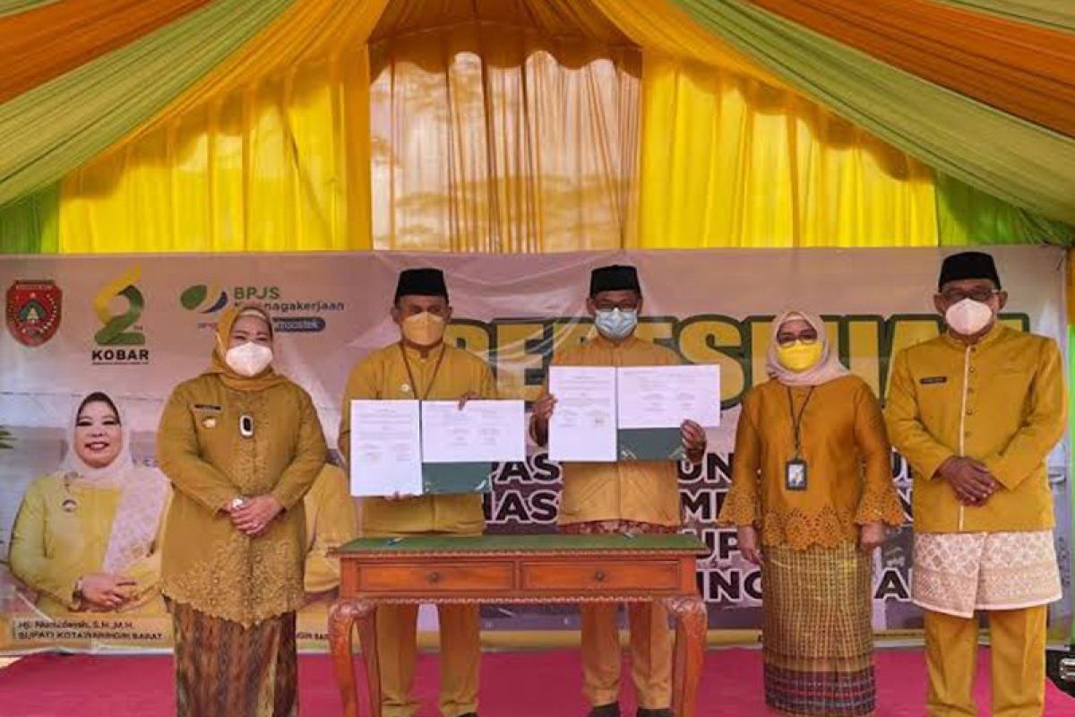 Bupati apresiasi Pasar Sadar Jaminan Sosial Ketenagakerjaan di Kobar